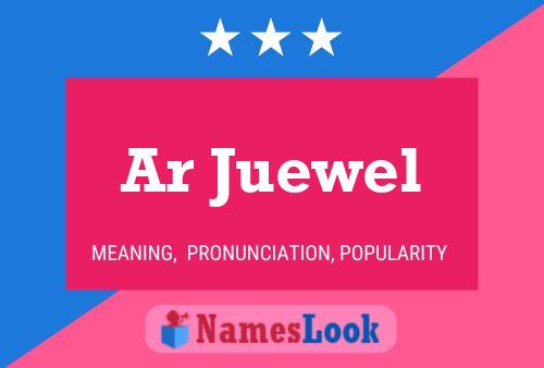 Ar Juewel Name Poster