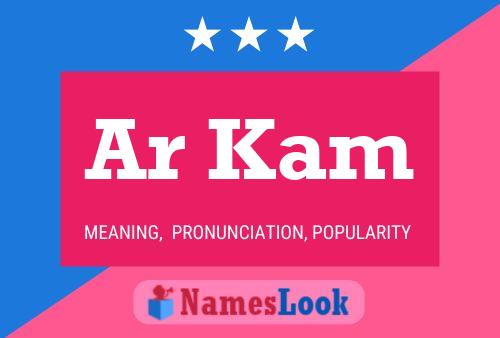 Ar Kam Name Poster