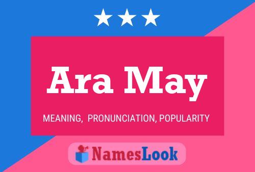 Ara May Name Poster