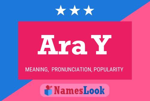 Ara Y Name Poster