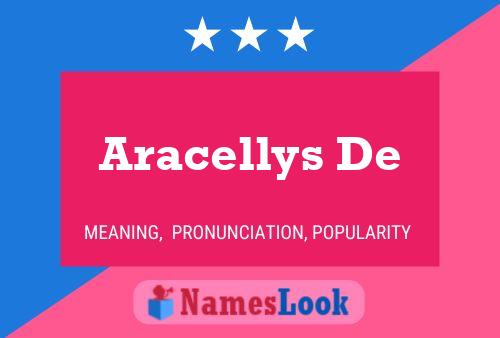 Aracellys De Name Poster