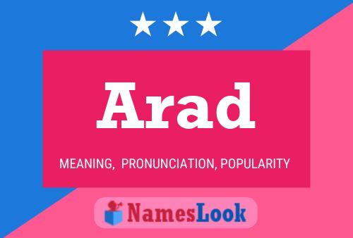 Arad Name Poster