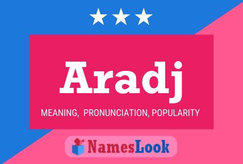 Aradj Name Poster