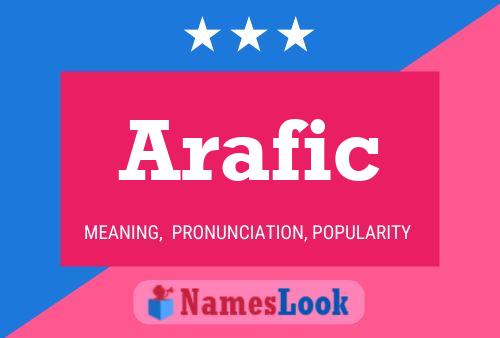 Arafic Name Poster