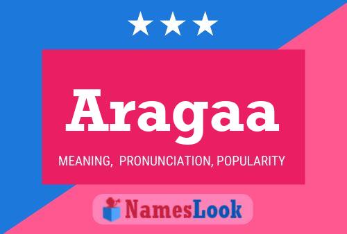 Aragaa Name Poster