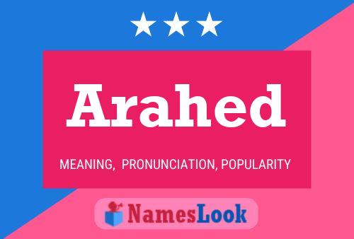 Arahed Name Poster