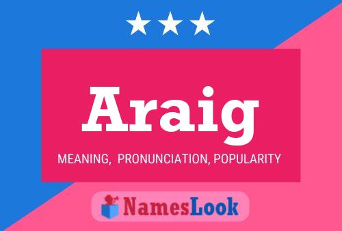 Araig Name Poster