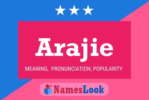 Arajie Name Poster