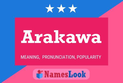 Arakawa Name Poster