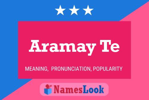 Aramay Te Name Poster