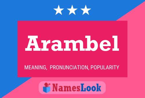 Arambel Name Poster