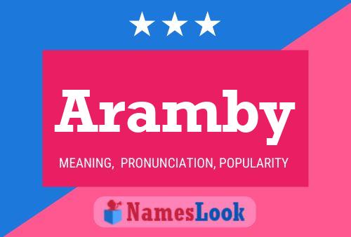 Aramby Name Poster