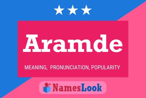 Aramde Name Poster