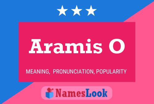 Aramis O Name Poster