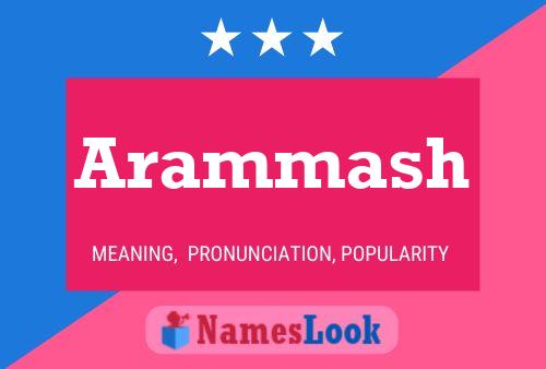 Arammash Name Poster