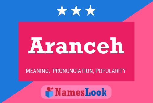 Aranceh Name Poster