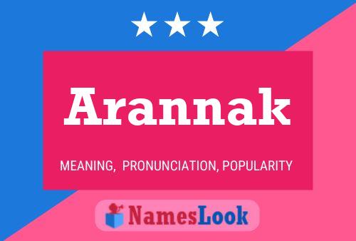 Arannak Name Poster