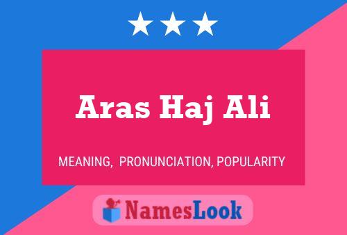 Aras Haj Ali Name Poster