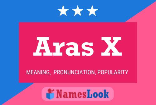 Aras X Name Poster