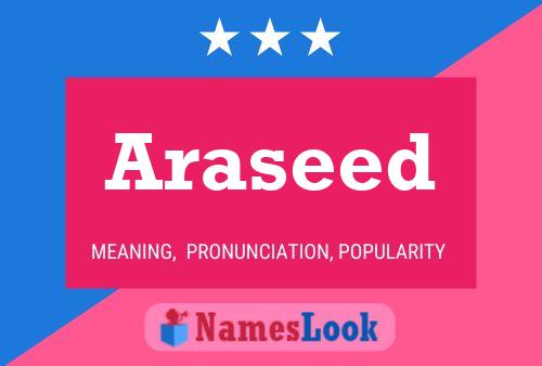 Araseed Name Poster