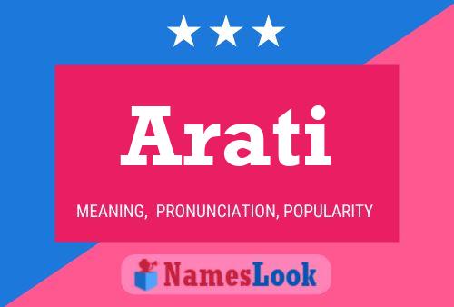 Arati Name Poster