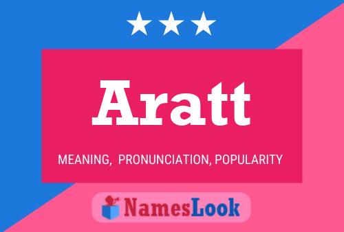 Aratt Name Poster