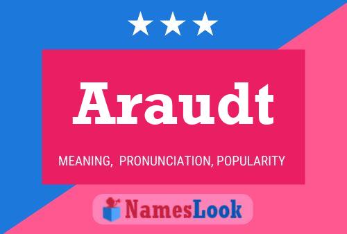 Araudt Name Poster