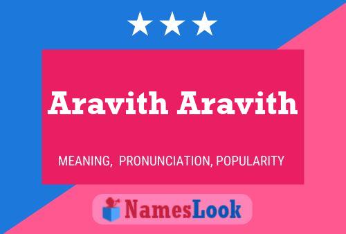 Aravith Aravith Name Poster