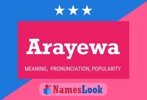 Arayewa Name Poster