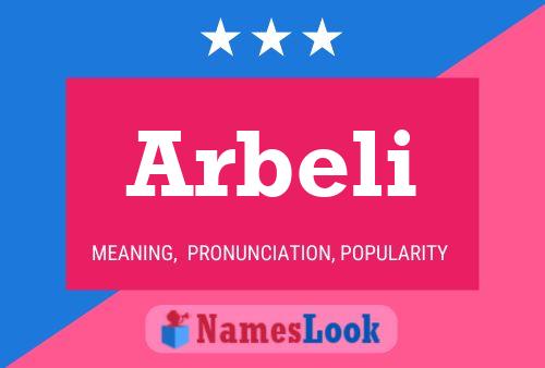 Arbeli Name Poster