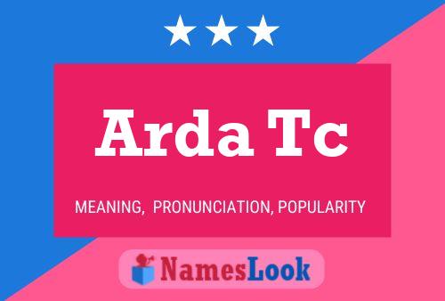 Arda Tc Name Poster