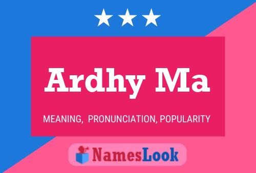 Ardhy Ma Name Poster