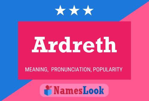 Ardreth Name Poster