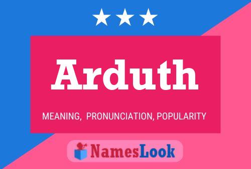 Arduth Name Poster