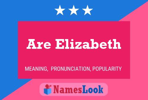 Are Elizabeth Name Poster