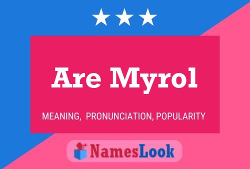 Are Myrol Name Poster