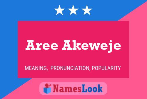 Aree Akeweje Name Poster