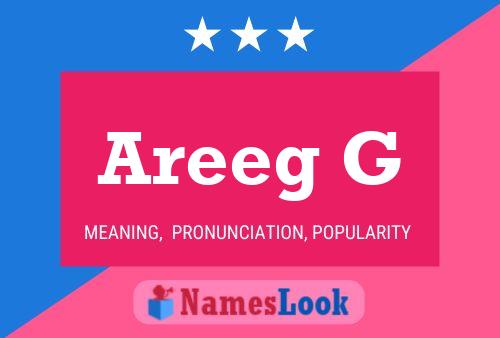 Areeg G Name Poster