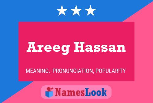 Areeg Hassan Name Poster