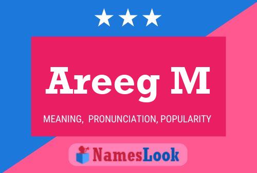 Areeg M Name Poster