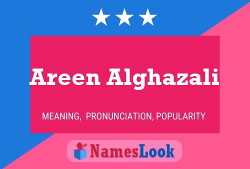 Areen Alghazali Name Poster