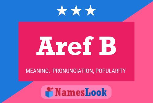 Aref B Name Poster