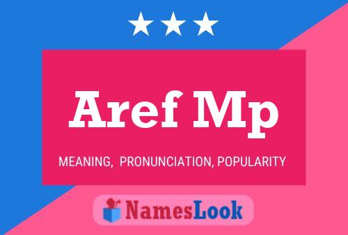 Aref Mp Name Poster