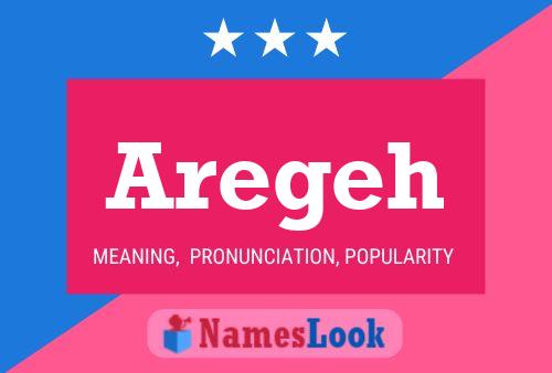 Aregeh Name Poster