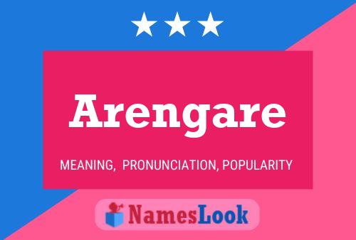 Arengare Name Poster