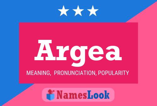 Argea Name Poster