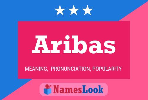 Aribas Name Poster