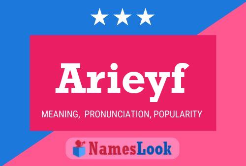 Arieyf Name Poster