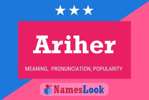 Ariher Name Poster