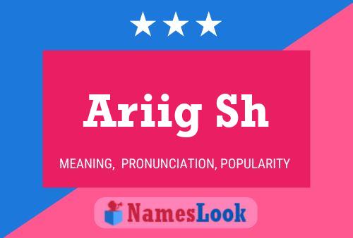 Ariig Sh Name Poster